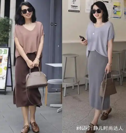 40岁女人别怕身材不好,这样打扮既年轻还优雅,通勤日常都美
