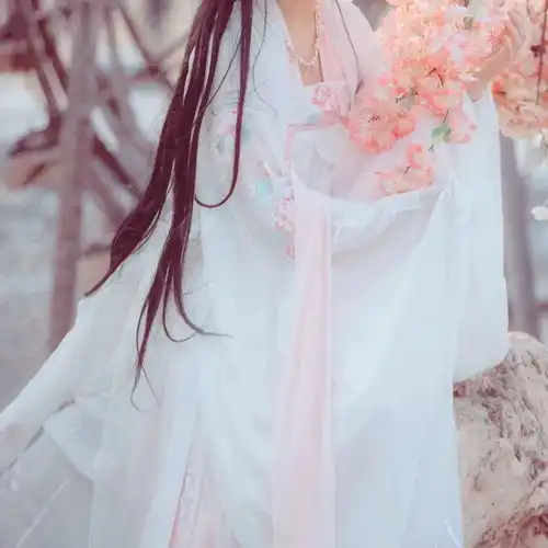 精选汉服部位女生头像
