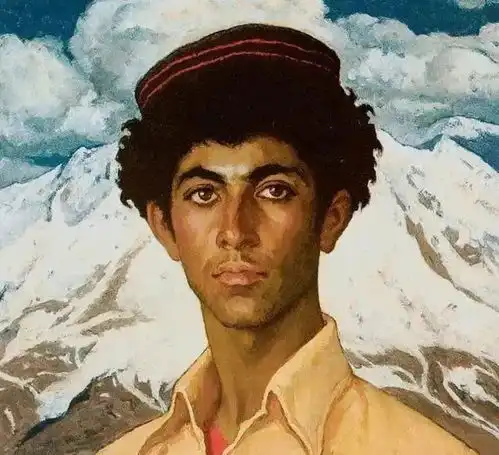 靳尚谊油画作品
