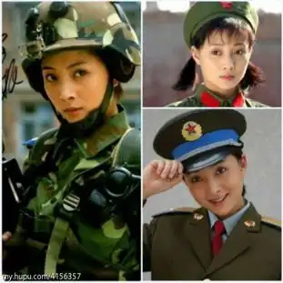 李小璐林志玲孙俪赵薇女星军装制服诱惑
