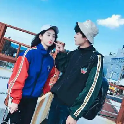 好看的qq情侣头像,青春潮流萌女帅男两张6对
