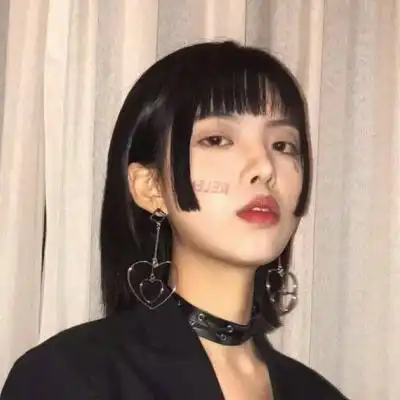 个性女头像酷短发霸气图片,高清好看的短发女头像个性酷炫

