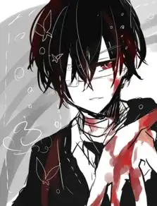 二次元黑发蓝瞳冷酷是哪出的
