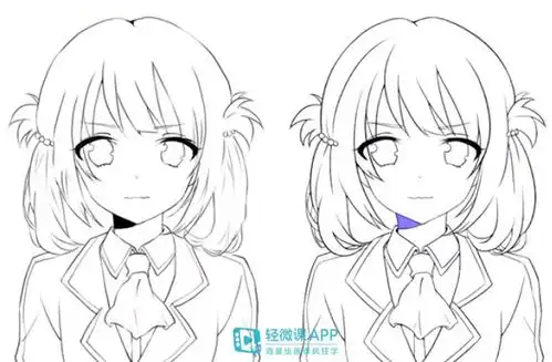 怎样勾出线稿萌新临摹线稿教程
