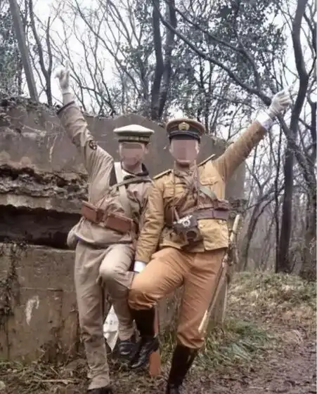 女子穿和服在军事基地旁拍照引发争议,警方穿啥在那拍照都不行
