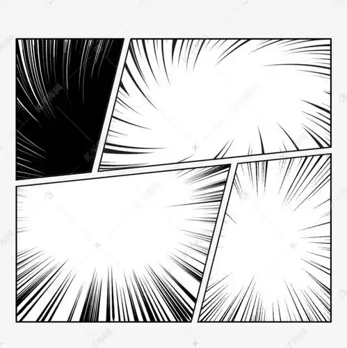 波普风格黑色线条漫画分镜素材图片免费下载千库网
