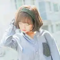 唯美韩系女生头像
