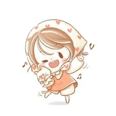 女生精致卡通头像,伤感乖巧无助的女孩子
