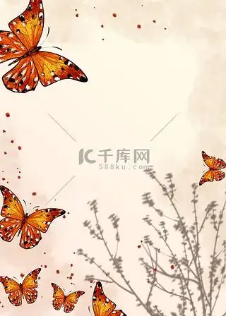 蝴蝶美女背景图片蝴蝶美女背景素材图片千库网
