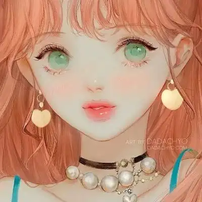 唐崎夜雨二次元手绘唯美插画自卡通动漫头像我要个性网
