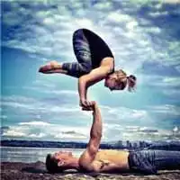 瑜伽照微信头像卡通微信头像图片大全
