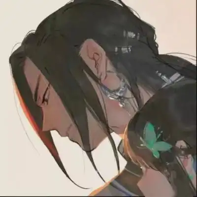 动漫古风情头一对唯美,婚嫁系最幸福日子
