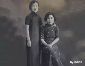 风情万种民国时期的旗袍美女
