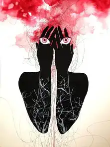 惊艳迷人的美女肖像插画欣赏
