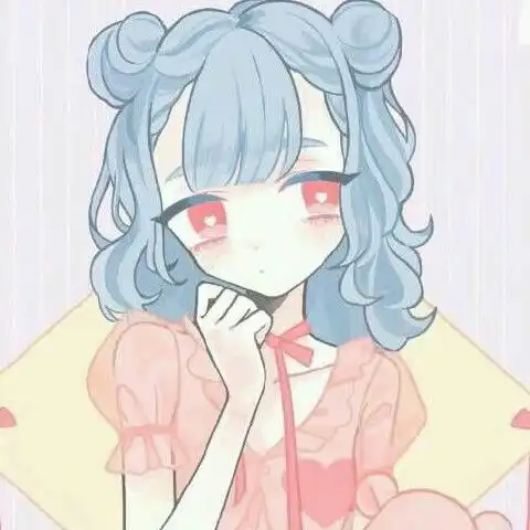 动漫少女二次元头像
