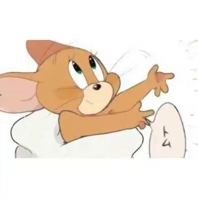 猫和老鼠杰瑞爱人卡通头像

