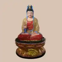 大型寺庙供奉佛像十二圆觉菩萨图片树脂佛像厂家玻璃钢神像定制图片大全邓州市众缘雕塑工艺厂
