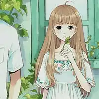 qq情侣头像一左一右动漫小清新qq情头一左一右分开的
