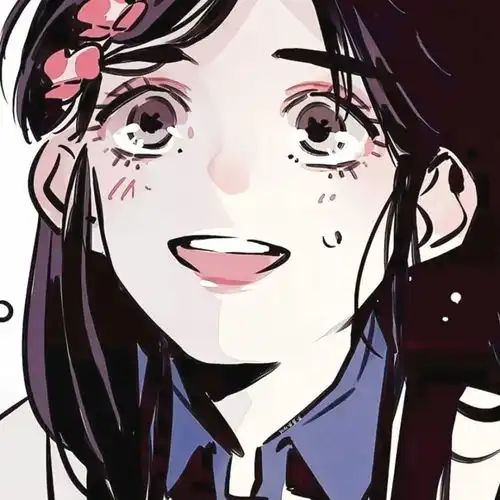 头像漫画手绘女生头像
