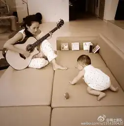 章子怡为女儿弹吉他汪峰打趣其弹棉花
