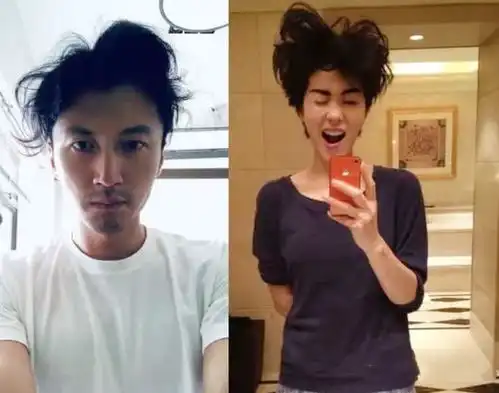 王菲谢霆锋豪宅秀恩爱,晒情侣头像夫妻相足,55岁女神仍嫩似少女
