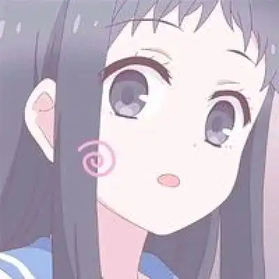 可爱女生卡通头像把一颗糖,放枕女生头像我要个性网
