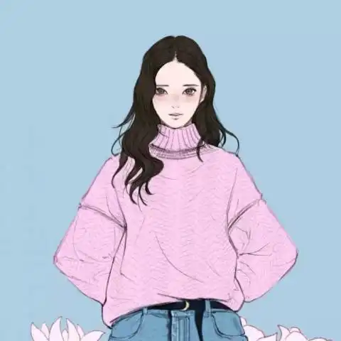 快手最火情侣头像动漫两张2019快手最潮一组18图
