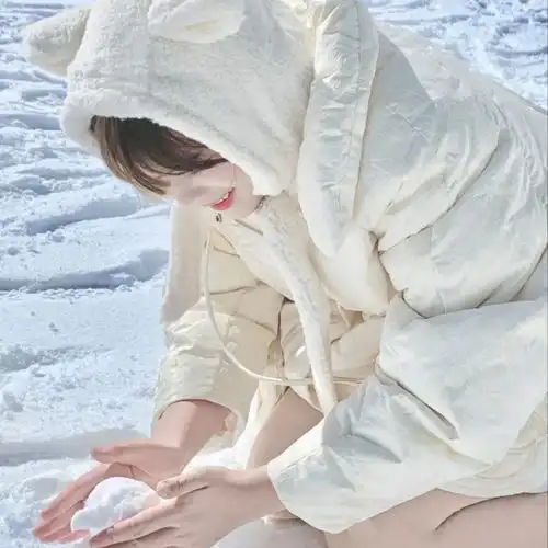 ins敲可爱女生头像
