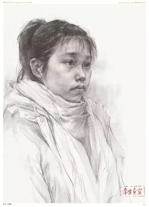 最新力作孪生画室黄埔状元班素描头像写生高分作业系列之二
