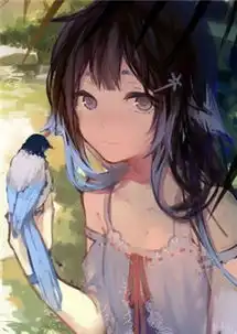 帮我找一些比较沉默的动漫女孩头像
