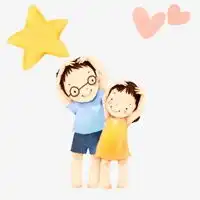 微信父女头像卡通微信头像图片大全
