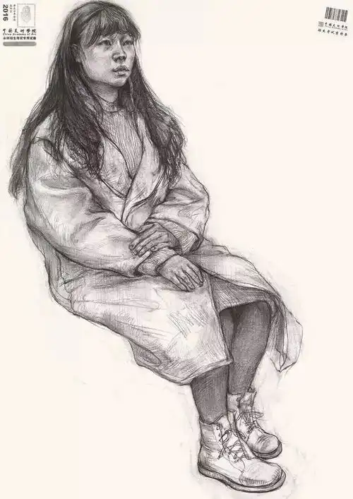 言志美术艺术研习社国美高分卷赏析画成什么样可以在国美初试拿高分
