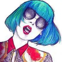 动漫人物图片女生冷酷微信头像图片大全
