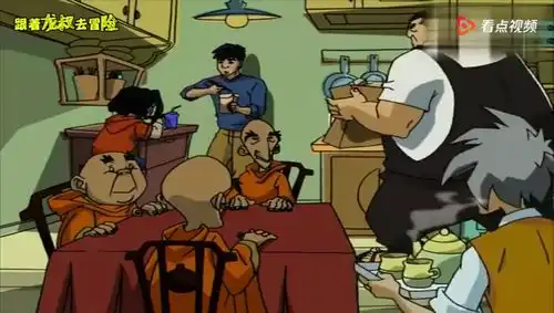 成龙历险记风水道士来到了老爹的古董店,它们是圣人
