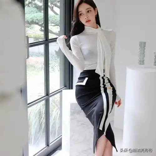 飞鸢幽白神话干练细带西装裙,珠珠仙女般的诠释什么是美
