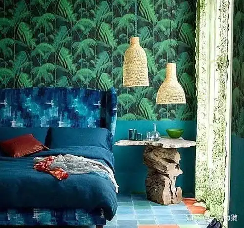 克莱因蓝被称作理想之蓝,只要加一点,家立刻变高级
