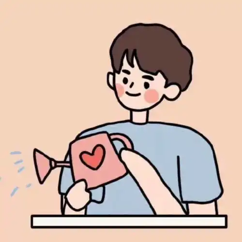 情侣头像喜欢就是一路上都有你在身旁
