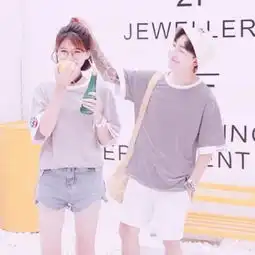 好看小清新情侣yy头像一男一女适合年轻人的青春情侣头像合照
