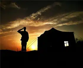 兵声絮语亲爱的,今夜我为你站岗
