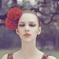 微信头像美女玫瑰图片
