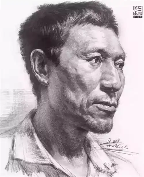 常考老年人头像如何避免画死或僵
