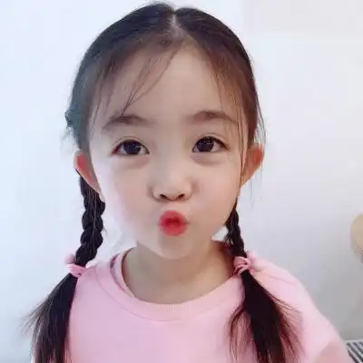 超可爱的萌娃头像呆萌小女生微信头像我要个性网
