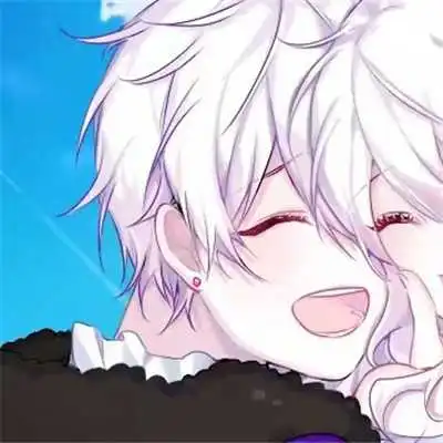 一对两张唯美漫画情头头像
