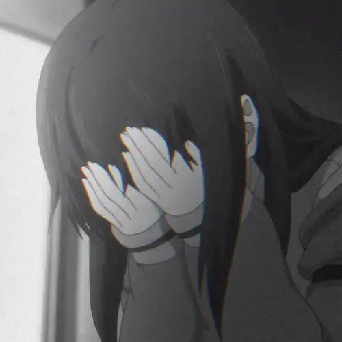 暗示他你在难过的心碎女头
