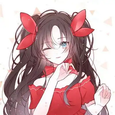 卡通头像女微信气质高清好看图片,独一无二
