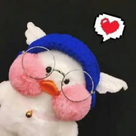 小黄鸭头像情侣头像为了你我可以不想你
