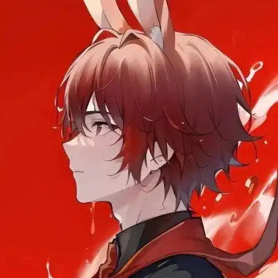 兔子帅哥动漫头像图片
