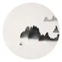 古风头像男水墨画意境微信头像图片大全

