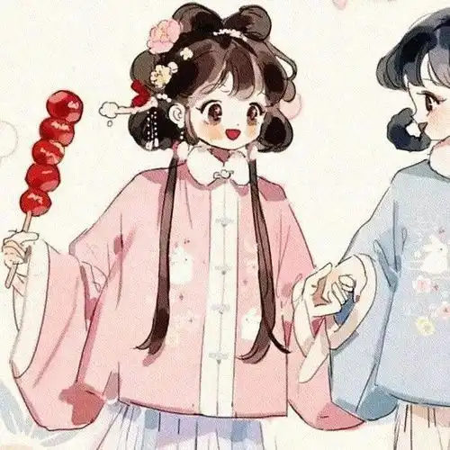 动漫头像丨古风情侣闺蜜头像
