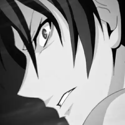 二次元丧系男头黑白能被偏爱男生头像我要个性网
